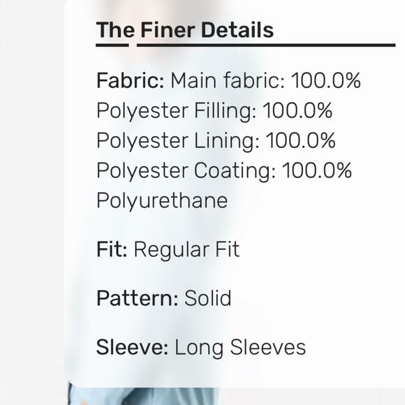 Quechua by Decathlon Light Blue Women’s Hooded Waterproof Winter Jacket - Picture 15 of 15